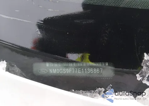 2014 Ford Transit Connect Xlt z USA, uszkodzony, nr VIN NM0GS9F77E1136867